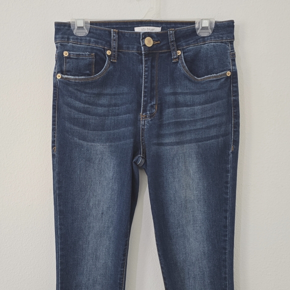 STS Blue Ellie High Rise Skinny Raw Hem Jeans Women's 28 - Picture 2 of 5